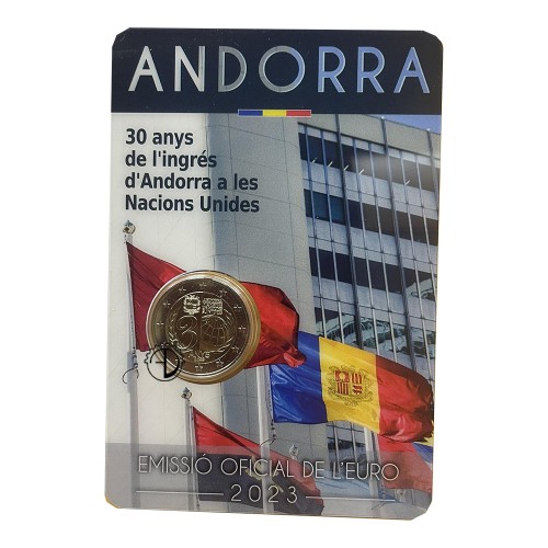 Andorra - 2023 - 2€ ONU