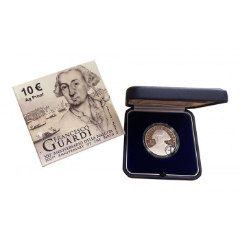 Italia - 2012 - 10€ Guardi PROOF