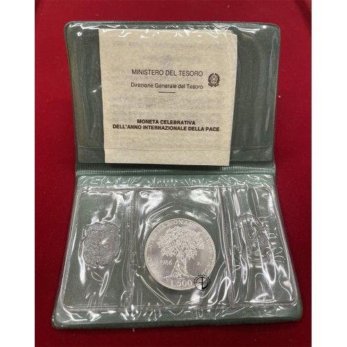 Italia - 1986 - L.500 Pace