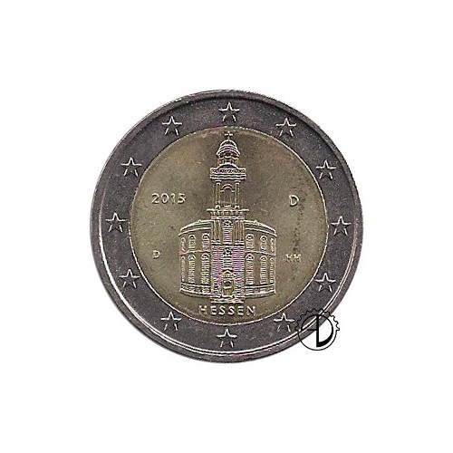 Germania - 2015 - 2€ Chiesa di Francoforte