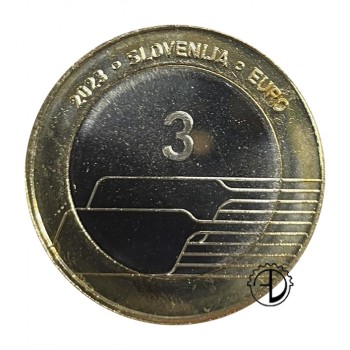 Slovenia - 2023 - 3€ Giornata dello Sport 2