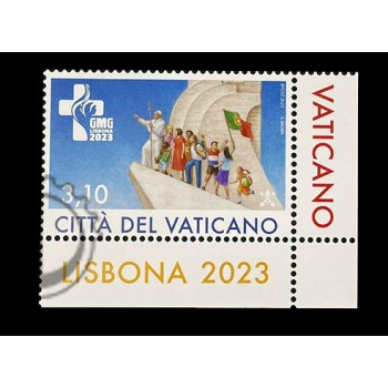 Vaticano 2023 - GMG RITIRATO (singolo d'angolo)