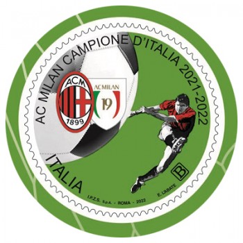 Italia 2022 - Minifoglio Milan Campione