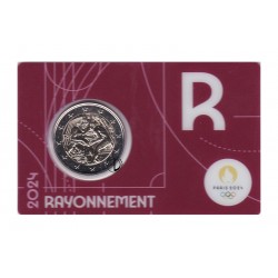 Francia - 2024 - 2€ Olimpiadi in blister (colore casuale)