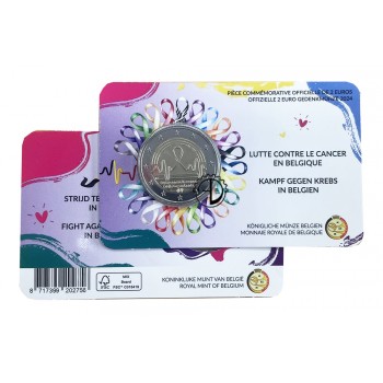 Belgio - 2024 - 2€ Contro il Cancro (v. francese)