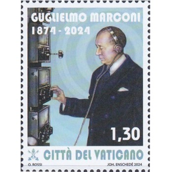Vaticano 2024 - Guglielmo Marconi, 1 v.