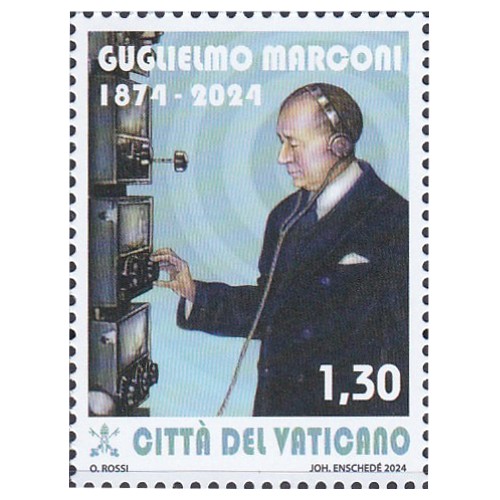Vaticano 2024 - Guglielmo Marconi, 1 v.