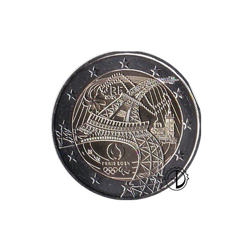 Francia - 2024 - 2€ Torcia Olimpica