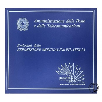 Italia - 1985 - Folder Esposizione mondiale di filatelia