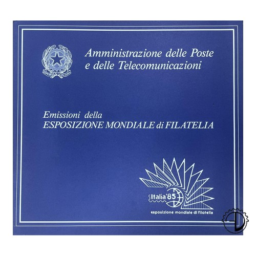 Italia - 1985 - Folder Esposizione mondiale di filatelia