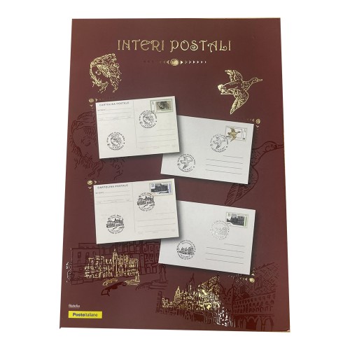 Italia - 2017 - Folder Interi Postali