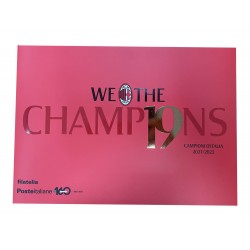 Italia - 2022 - Folder Campioni d'Italia Milan