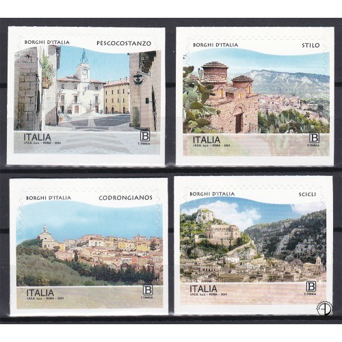 Italia 2024 - Borghi d'Italia, 4 v.