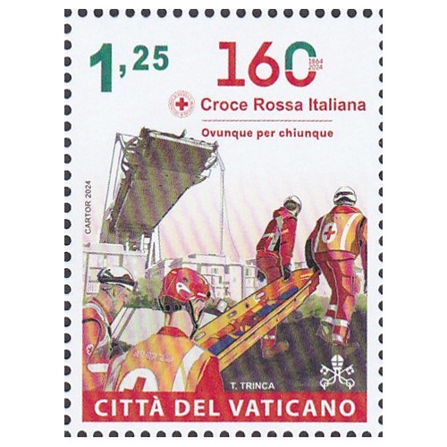 Vaticano 2024 - Croce Rossa, 1 v.