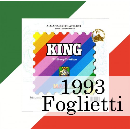 Fogli Italia 1993 BF Europa - King