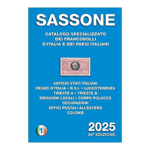 Catalogo Sassone 2025 - N°1