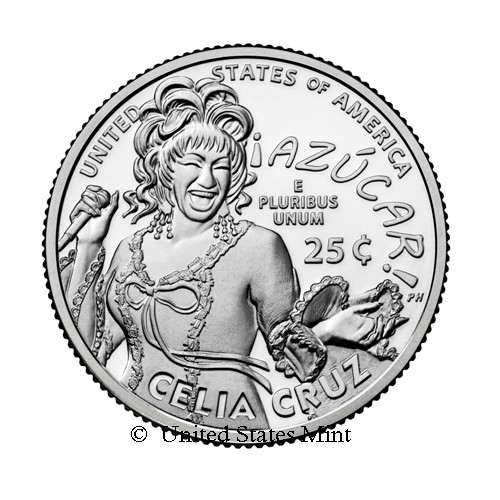 USA 1/4$ 2024 Celia Cruz