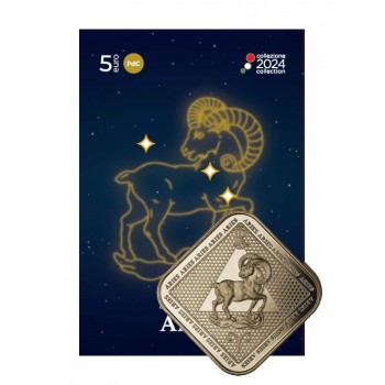 Italia - 2024 - 5€ Zodiaco: Ariete