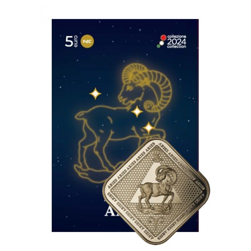 Italia - 2024 - 5€ Zodiaco: Ariete