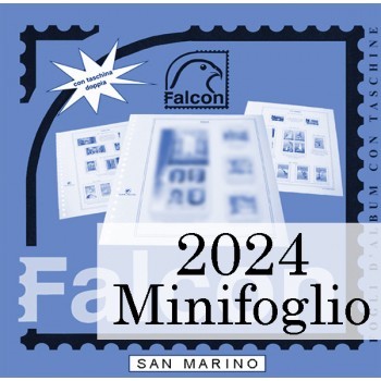 Fogli San Marino 2024 MF UNESCO - Falcon