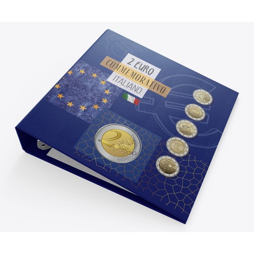Album 2 Euro Italia + fogli 2004/22 - Masterphil