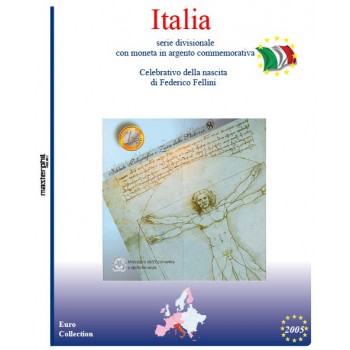 Foglio Italia Divisionale 2005 con argento - Masterphil