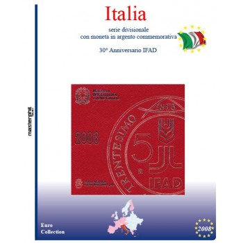 Foglio Italia Divisionale 2008 con argento - Masterphil