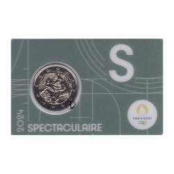 Francia - 2024 - 2€ Olimpiadi in blister (colore casuale)