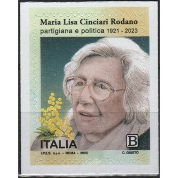 Italia 2025 - Maria Lisa Cinciari Rodano