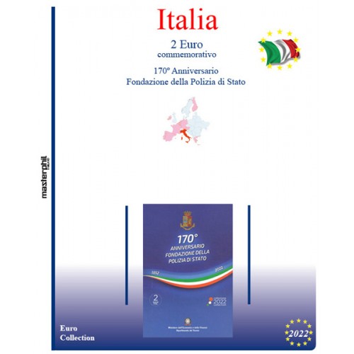 MasterPhil Foglio 2€ Italia 2022...