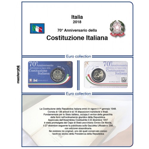 MasterPhil Foglio 2€ Italia 2018...