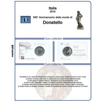 MasterPhil Foglio 2€ Italia 2016 Donatello - Coin Card