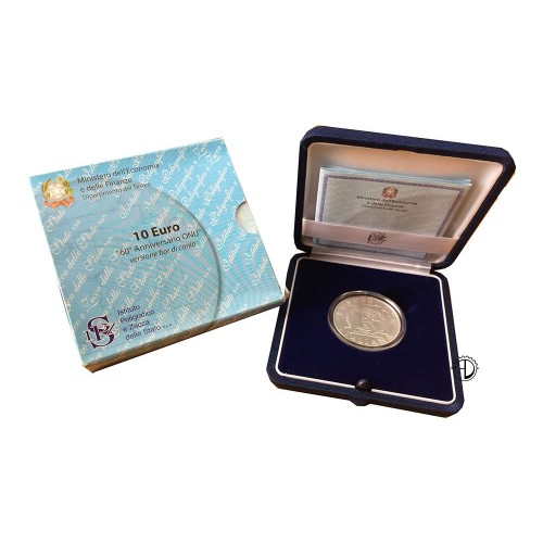 Italia - 2005 - 10€ ONU