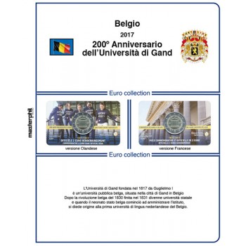 MasterPhil Foglio 2€ Belgio 2017 Liegi