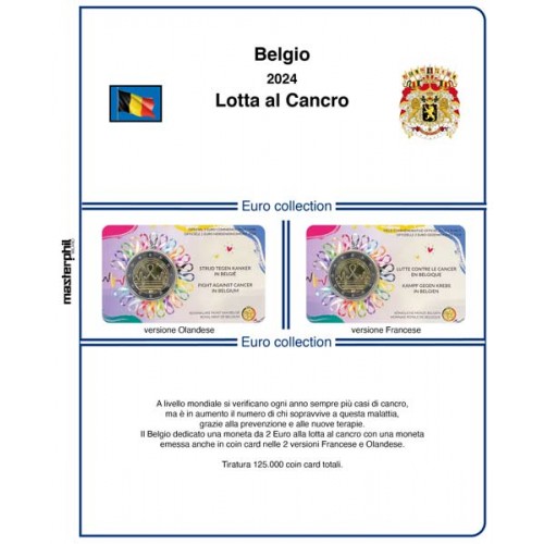 MasterPhil Foglio 2€ Belgio 2024...