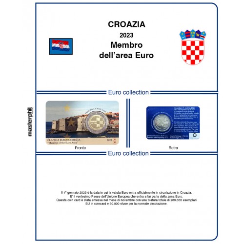 MasterPhil Foglio 2€ Croazia 2023...