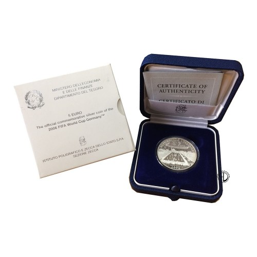 Italia - 2006 - 5€ Calcio PROOF