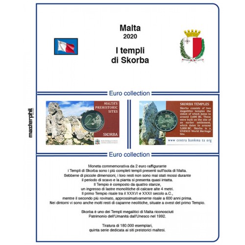 MasterPhil Foglio 2€ Malta 2020 Skorba