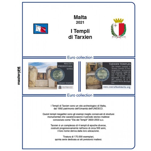MasterPhil Foglio 2€ Malta 2021 Tarxien