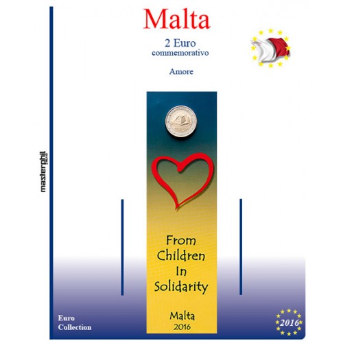 MasterPhil Foglio 2€ Malta 2016 Amore