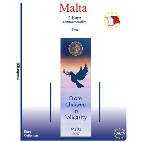 MasterPhil Foglio 2€ Malta 2017 Pace