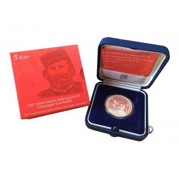 Italia - 2007 - 5€ Garibaldi