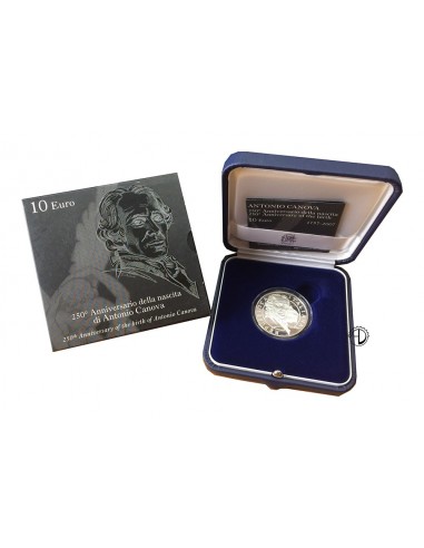 Italia - 2007 - 10€ Canova PROOF
