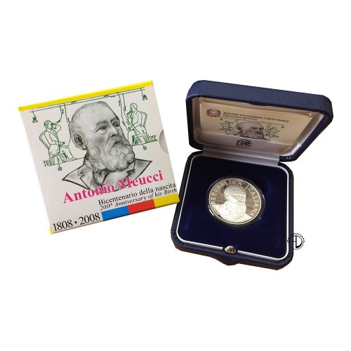 Italia - 2008 - 5€ Meucci PROOF