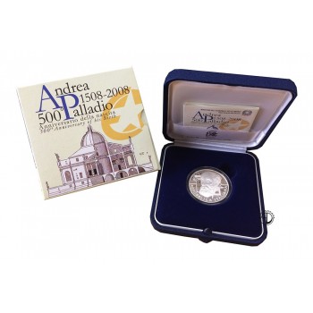 Italia - 2008 - 10€ Palladio PROOF