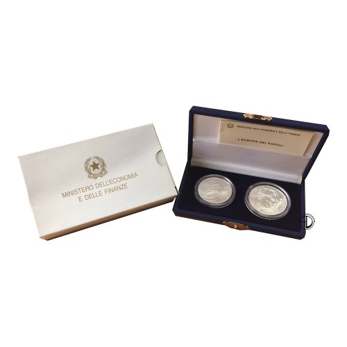 Italia - 2003 - 5 e 10€ Europa FDC
