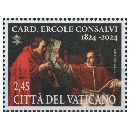 Vaticano 2024 - Cardinale Consalvi, 1 v.
