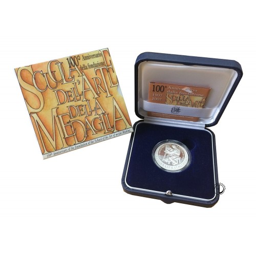 Italia - 2007 - 10€ Arte della Medaglia PROOF