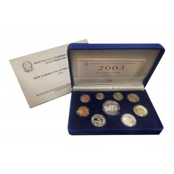 PROMO Divisionale Italia 2003 - 9 val. PROOF (Scatola rovinata)