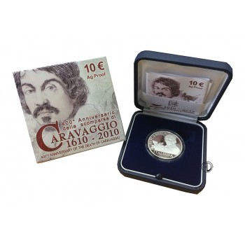 Italia - 2010 - 10€ Caravaggio PROOF